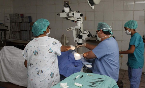 Beneficiarán con brigada oftalmológica a 200 hondureños