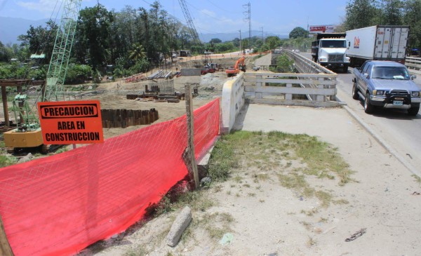 Obras en el puente del segundo anillo periférico están avanzadas en un 70%