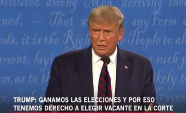 En vivo: Trump y Biden se enfrentan en primer debate