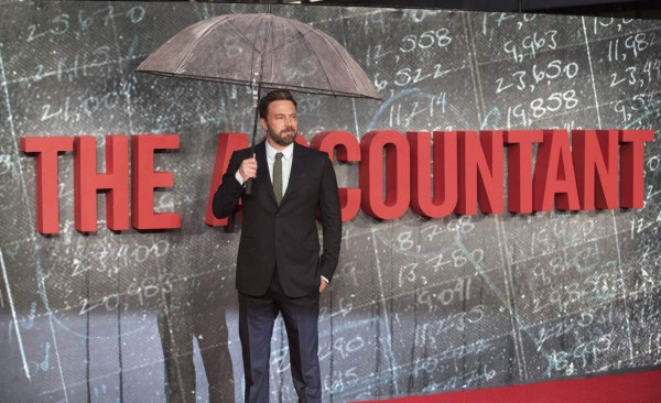 'The Accountant' de Ben Affleck, la más vista de la semana
