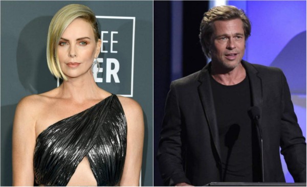Aseguran que Brad Pitt sostiene romance con Charlize Theron