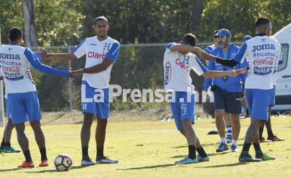 Honduras realizó su primer entrenamiento en Estados Unidos