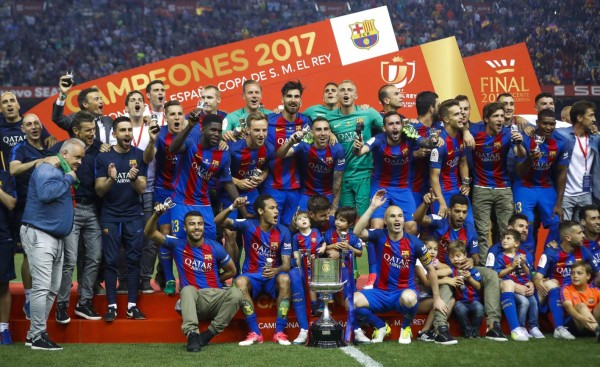 El Barcelona conquista la Copa del Rey en el adiós de Luis Enrique