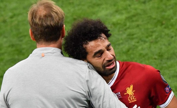 El primer reporte médico sobre la lesión de Mohamed Salah