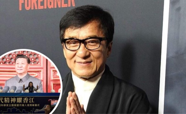 ¡Del cine a la política! Jackie Chan quiere ser miembro del Partido Comunista de China