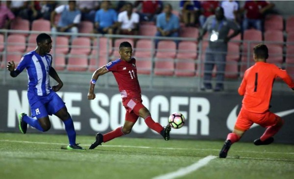 Honduras debuta con dolorosa derrota ante Panamá en el Premundial Sub-17