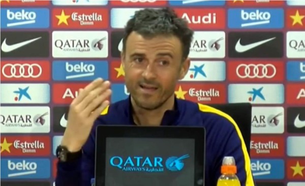 Luis Enrique 'pierde la voz' cuando se le pregunta por Neymar