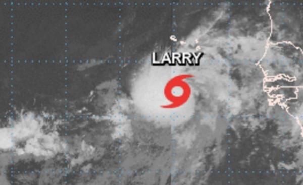Otro ciclón golpeará a EEUU: Tormenta Larry será huracán para el jueves o viernes
