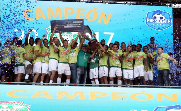 Marathón golea al Gimnástico y es campeón de la Copa Presidente