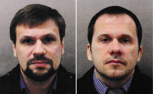 Identifican a dos rusos sospechosos del envenenamiento de los Skripal