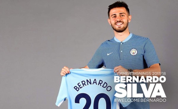 El Manchester City ficha al portugués Bernardo Silva, del Mónaco