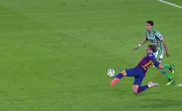 Griezman se estrena como goleador del Barcelona en la Liga española