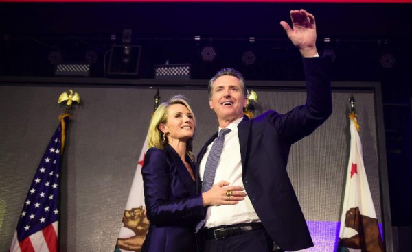 Gavin Newsom es el nuevo gobernador de California