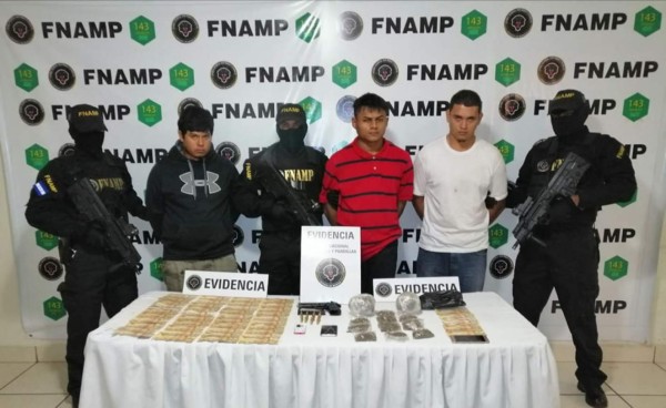 Tegucigalpa: Arrestan infraganti a tres supuestos sicarios de la MS-13