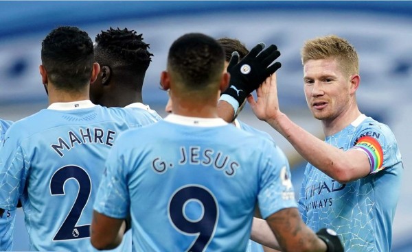 El Manchester City ganó al Fulham en la Premier League.