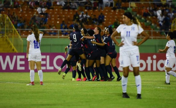 Honduras es goleada por República Dominicana en el inicio del Premundial Sub-20 femenino