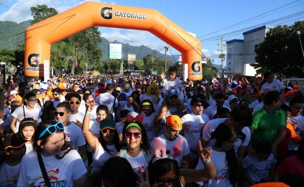 Colorun: la gigantesca fiesta de solidaridad de seis horas