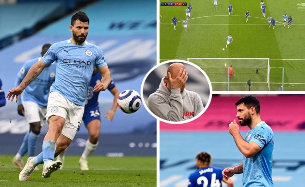 'Kun' Agüero hizo el ridículo: falló penal a lo 'Panenka' que pudo darle un récord personal y el título al Manchester City