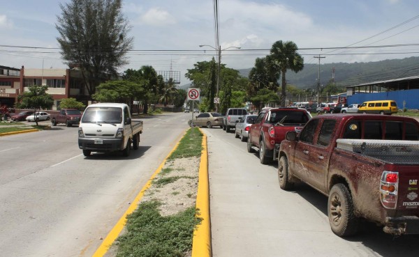 Habilitan cuatro soluciones viales en bulevar del sur de San Pedro Sula