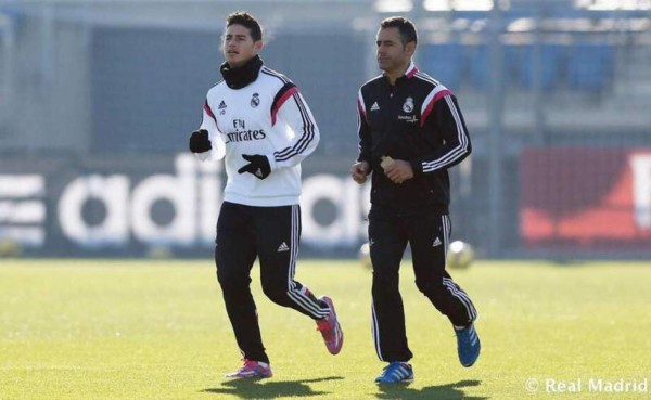 James Rodríguez vuelve a correr y podría estar en el Mundial de Clubes