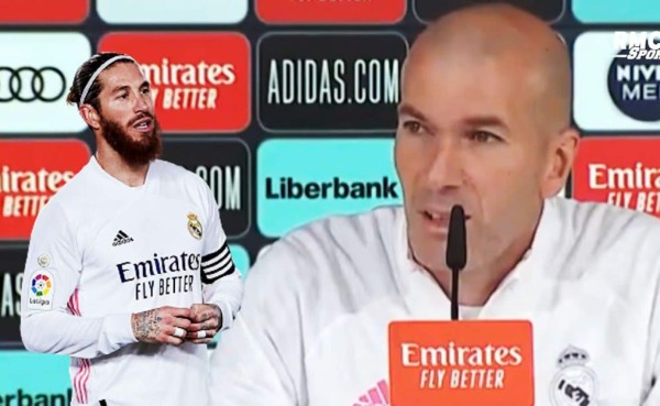 Zidane avisa que 'la Liga está abierta para todos' y se molesta por pregunta sobre Sergio Ramos