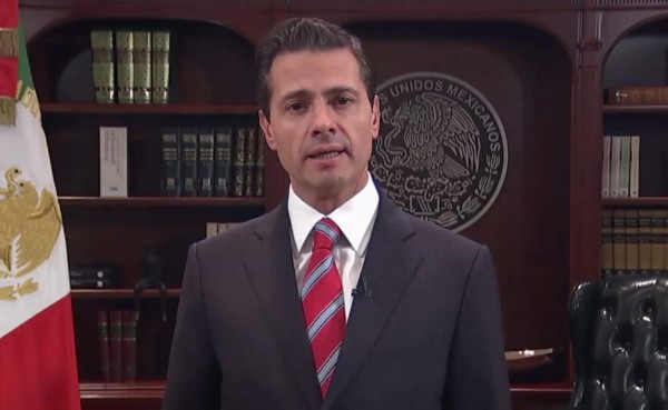 Peña Nieto dice que México apoya migrantes pero impedirá ingreso irregular