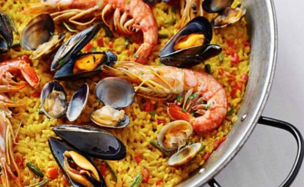 Paella de mariscos