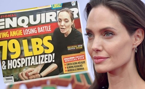 Angelina Jolie pesa 79 libras y lucha contra la anorexia