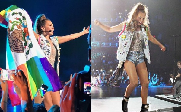 Thalía criticada por su bandera gay