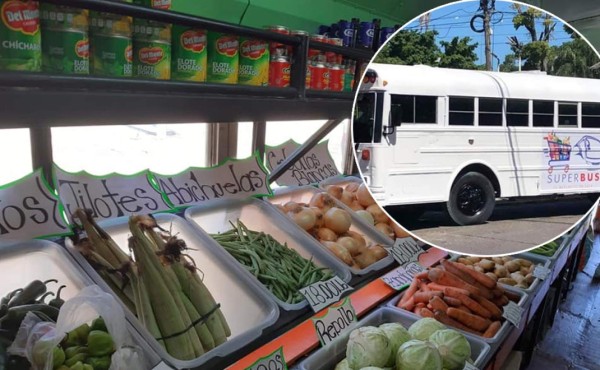 Chicas Roland emprenden y transforman su bus en supermercado móvil