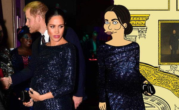 Así se prepara Meghan para el nacimiento de su primer hijo