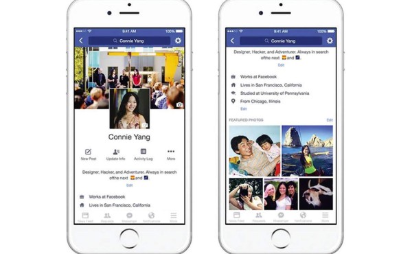 Facebook le dará mayor prominencia a los perfiles