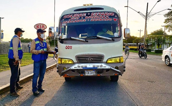 Municipios de Choluteca y Siguatepeque son los primeros en reactivar transporte urbano