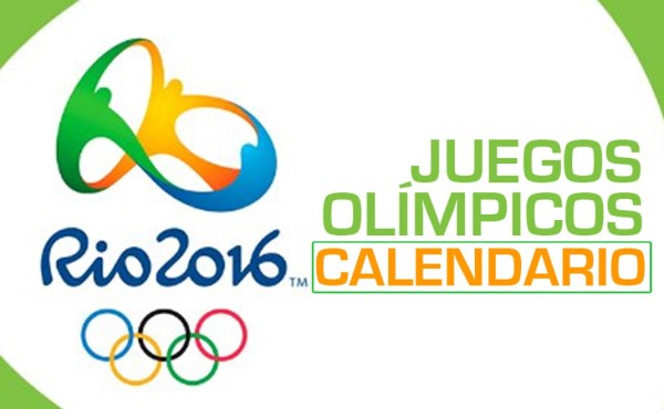 El calendario de los Juegos Olímpicos de Río 2016