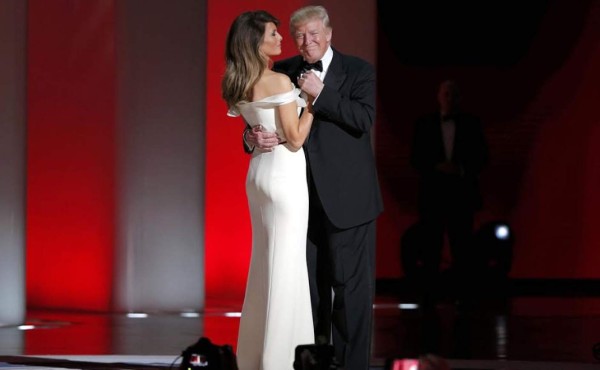 'A mi manera”, el primer baile de Trump como Presidente