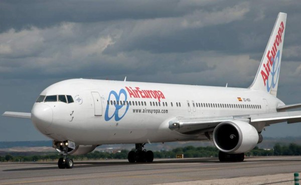 Air Europa incrementa sus vuelos desde esta semana de Madrid a San Pedro Sula