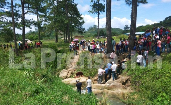 Hallan muerto a hombre en quebrada en Las Lajas, Comayagua