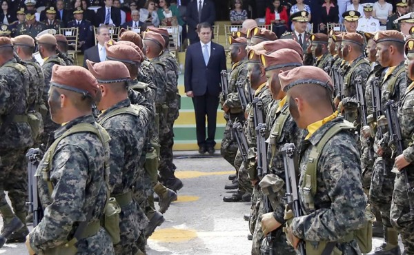 Festejan 190 aniversario del Ejército de Honduras