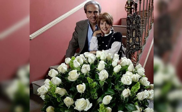 Edith González celebra su aniversario de bodas