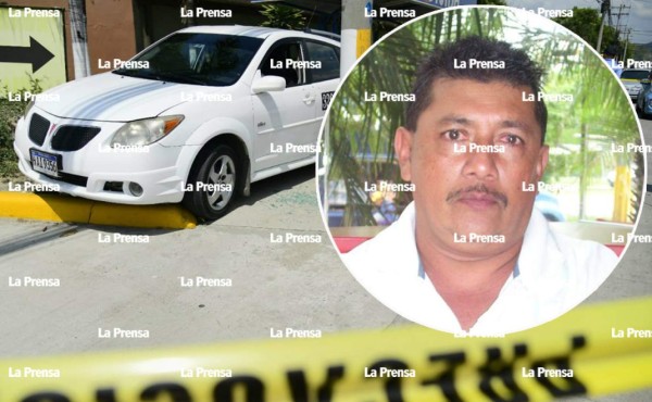 Asesinan a balazos a un taxista en San Pedro Sula