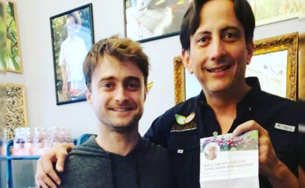 Daniel Radcliffe, actor de Harry Potter, invertirá en finca de café en Honduras
