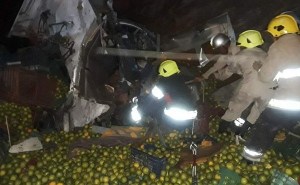 Tres extranjeros muertos y dos heridos deja fatal accidente en Olancho