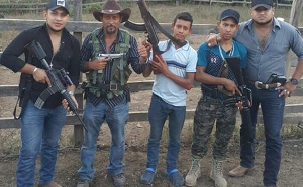 Difunden impactantes imágenes y video de peligrosa banda criminal en Olancho