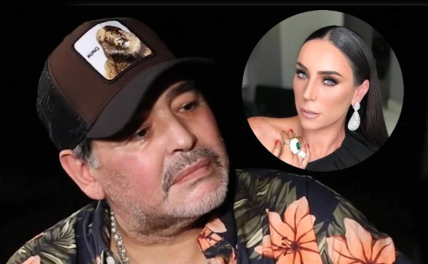 Maradona cumple el sueño de presentadora mexicana Inés Gómez Mont