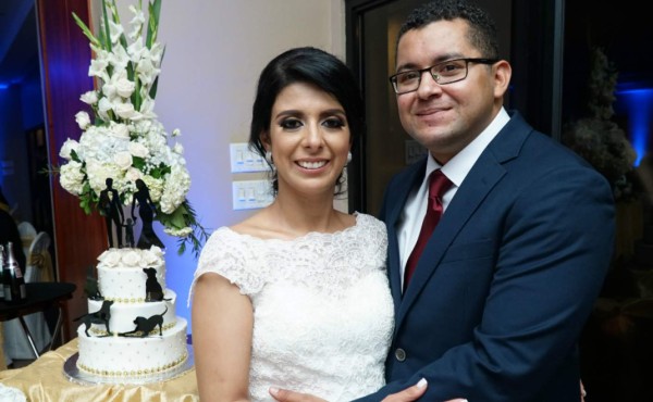 Boda de Percy Dox y Antoaneth Handal