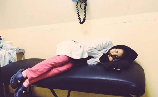 Médicos hondureños se suman a 'Yo también me dormí'