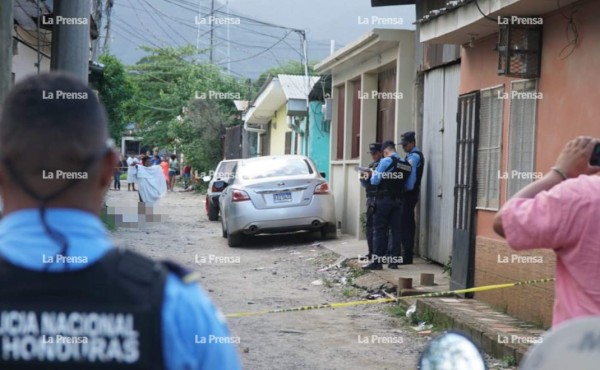 Sujetos asesinan a tiros a adolescente frente a su casa en San Pedro Sula