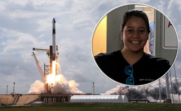 Emma Salgado, la hondureña del equipo de lanzamiento del SpaceX