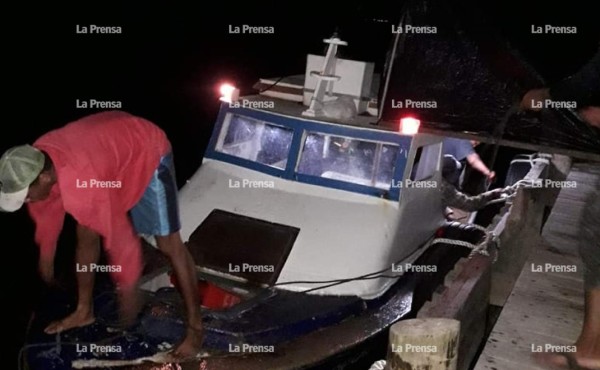 Rescatan a tres pescadores náufragos cerca de Cayos Cochinos  