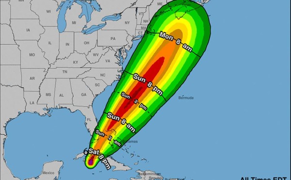 Depresión se fortalece a tormenta tropical Philippe con rumbo Florida